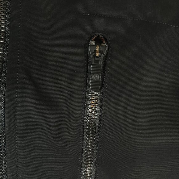 Lululemon Women’s Jacket Glyde 2 in 1 Adaptable Convertible Black SZ Small Crop - Picture 9 of 16
